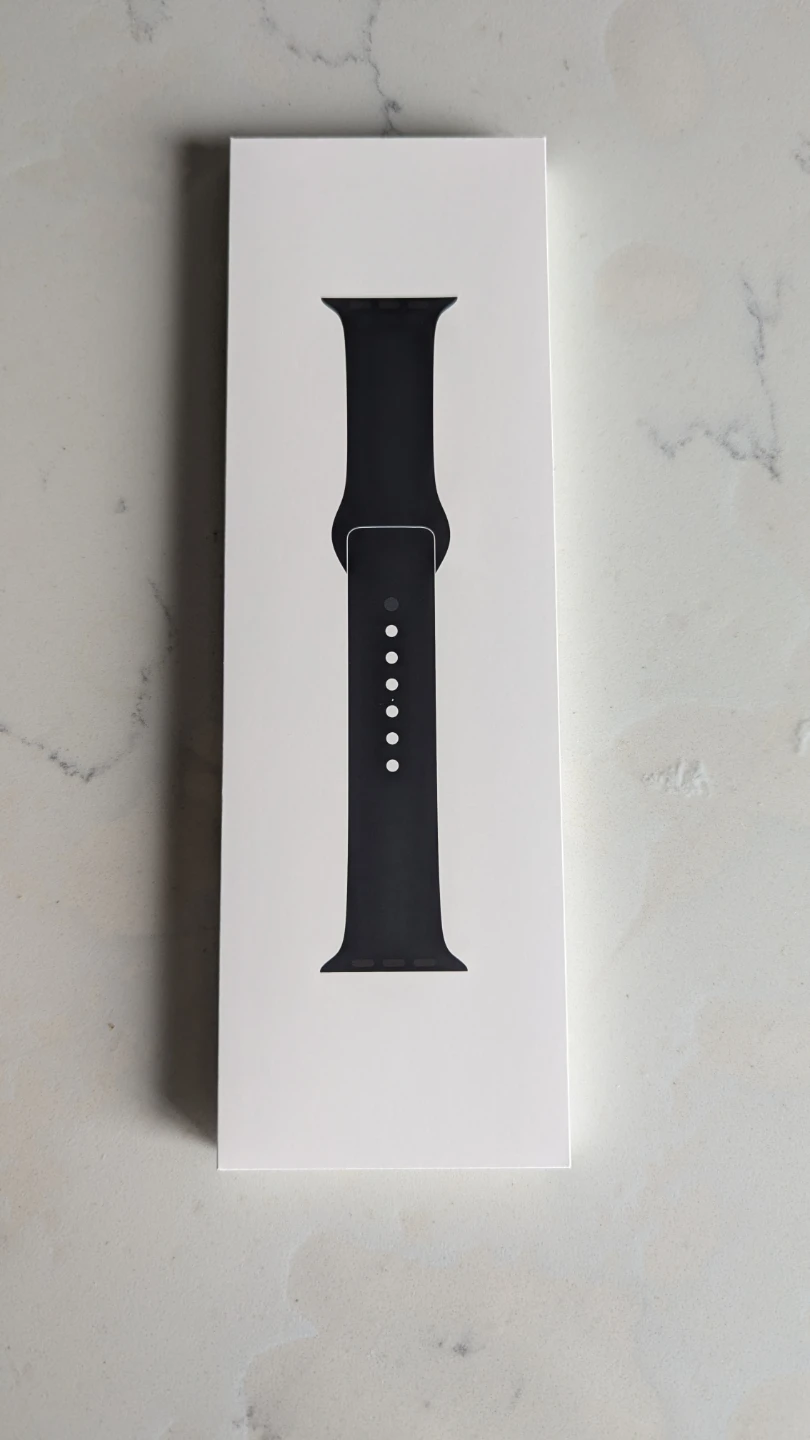 Apple Watch Sports Band- Space Black (S/M) 46mm