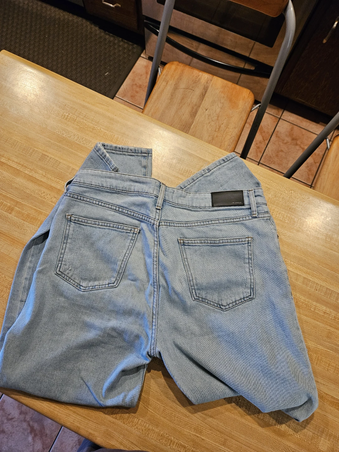 Forever 21 Straight Leg Jeans - Light Wash - Size 30 - photo 4