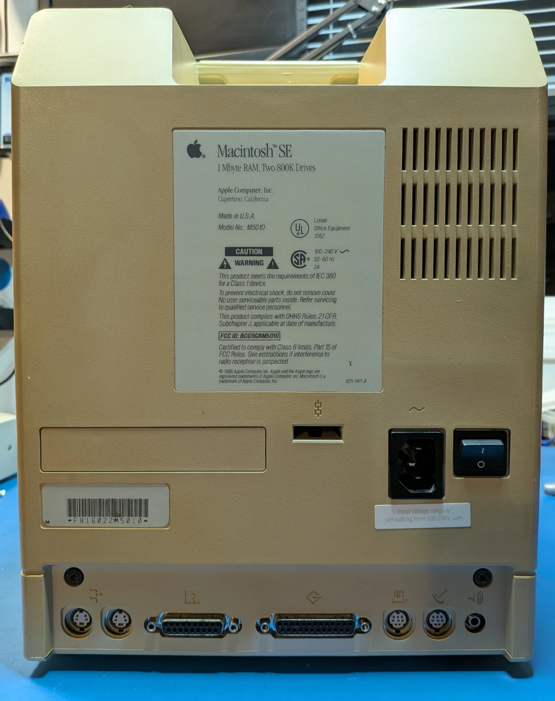 1986 Macintosh SE Dual Floppy 4MB Upgraded - photo 5