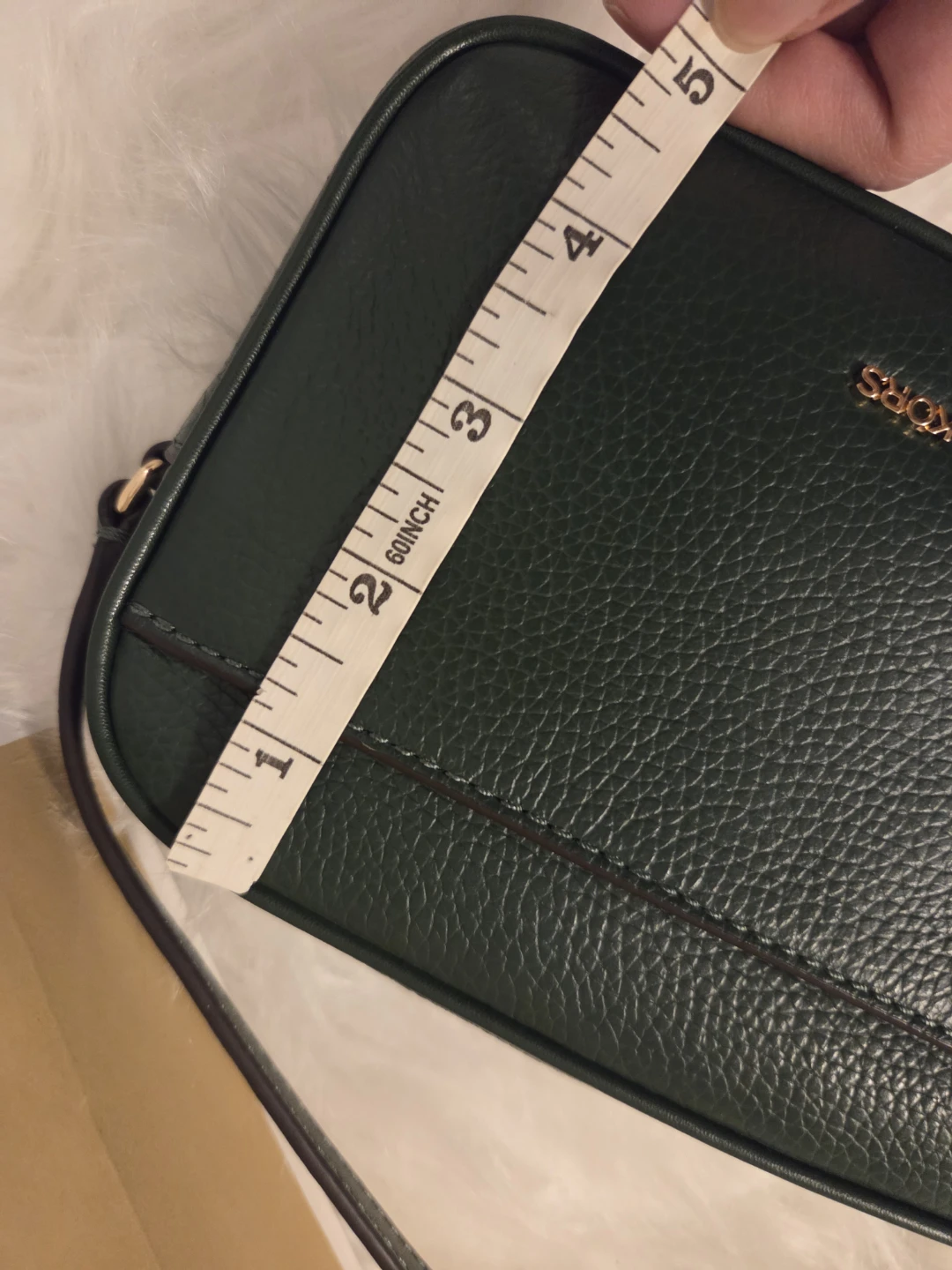 MICHAEL KORS Green Leather Crossbody Bag BNWT - photo 4