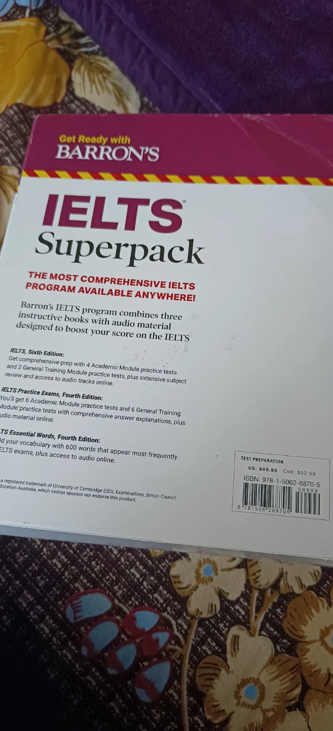 Barron's IELTS Superpack -