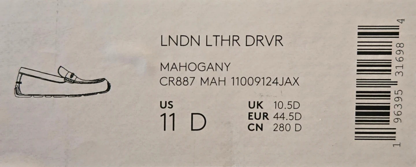 Coach LNDN LTHR DRVR Loafers Mahogany US 11 - photo 4