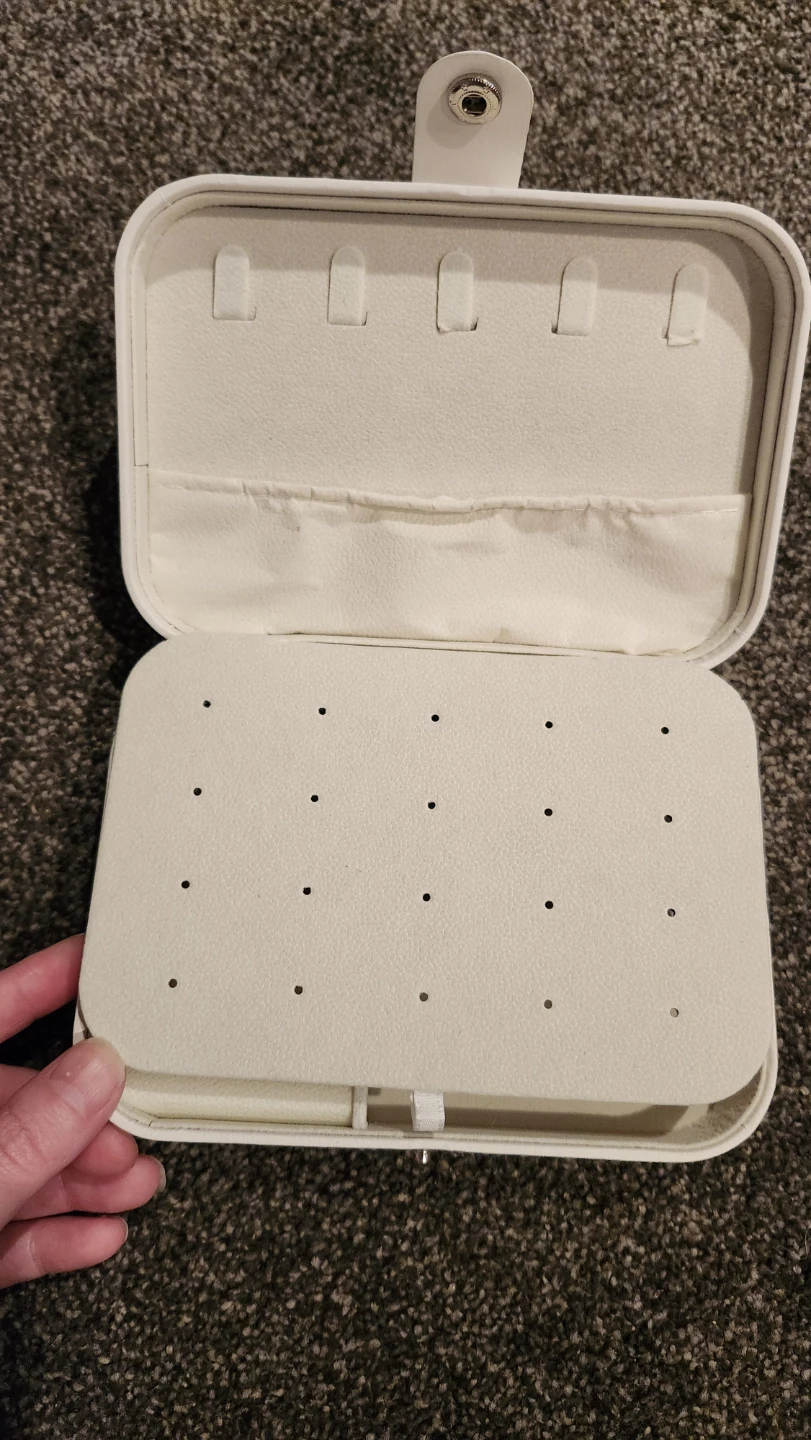 White Jewellery Organizer Box - photo 5