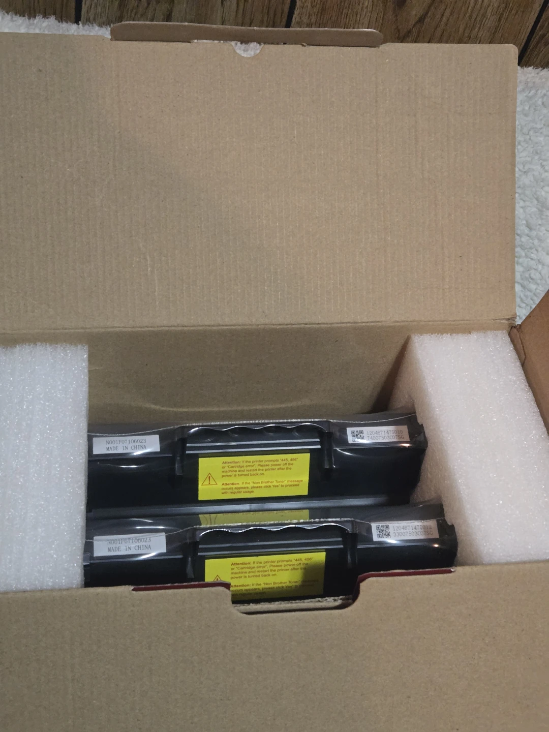 2x TN830XL Black Toner Cartridge Compatible Replacement - photo 2