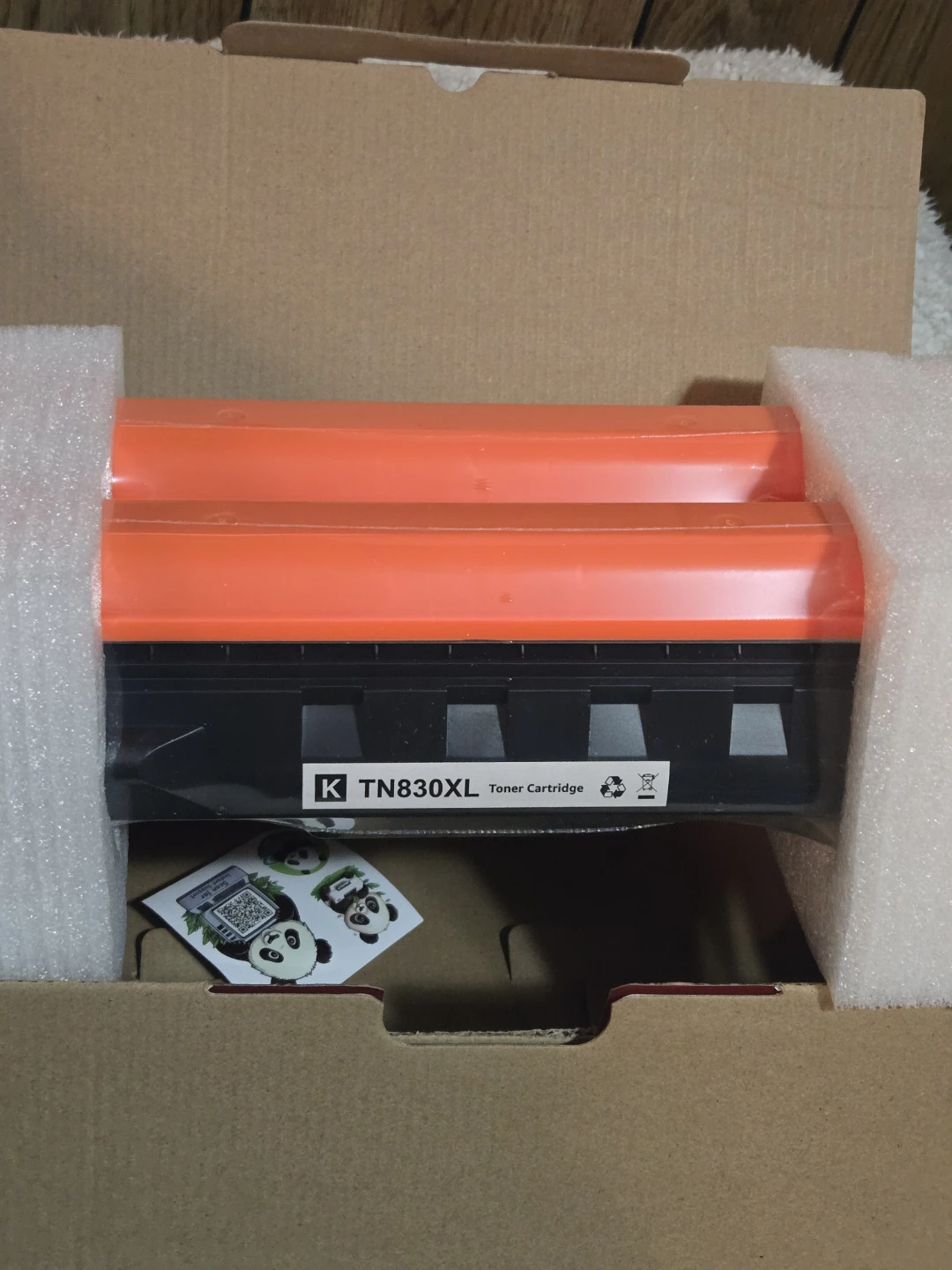 2x TN830XL Black Toner Cartridge Compatible Replacement - photo 5