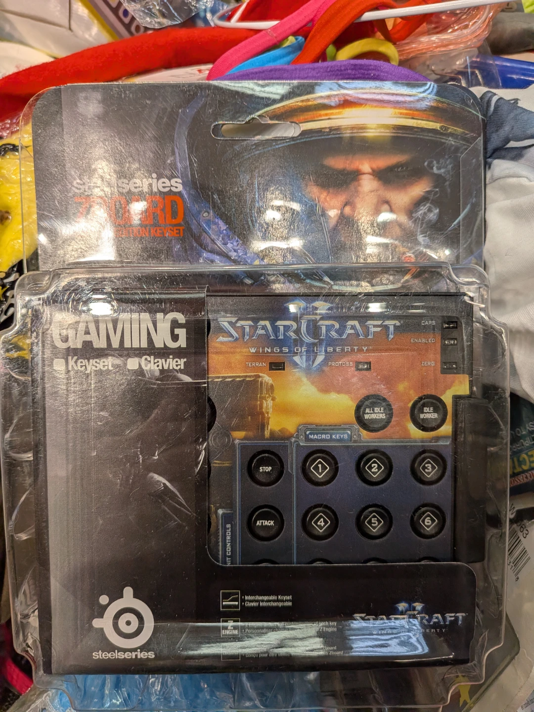 SteelSeries ZBOARD StarCraft Limited Edition Keyset