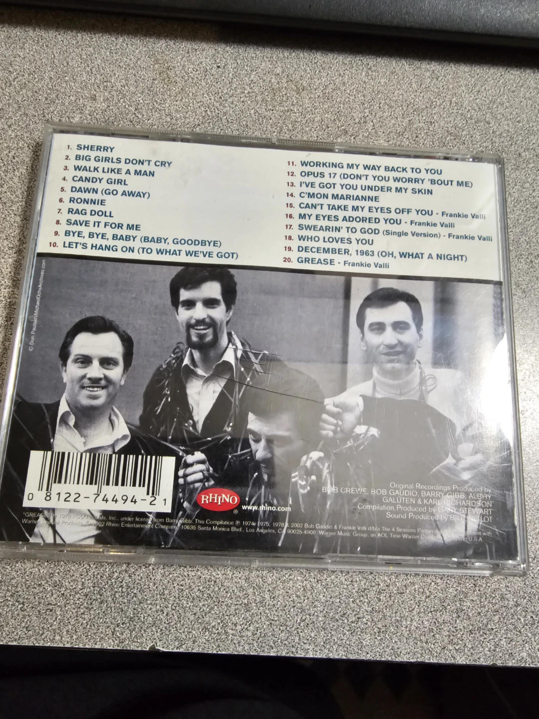 The Very Best of Frankie Valli and the Four Seasons CD - photo 4