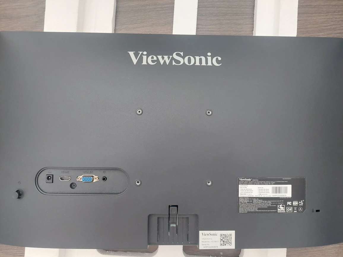 ViewSonic 24" HD Monitor - Like New in Box w/ HDMI (VA2415) - photo 3