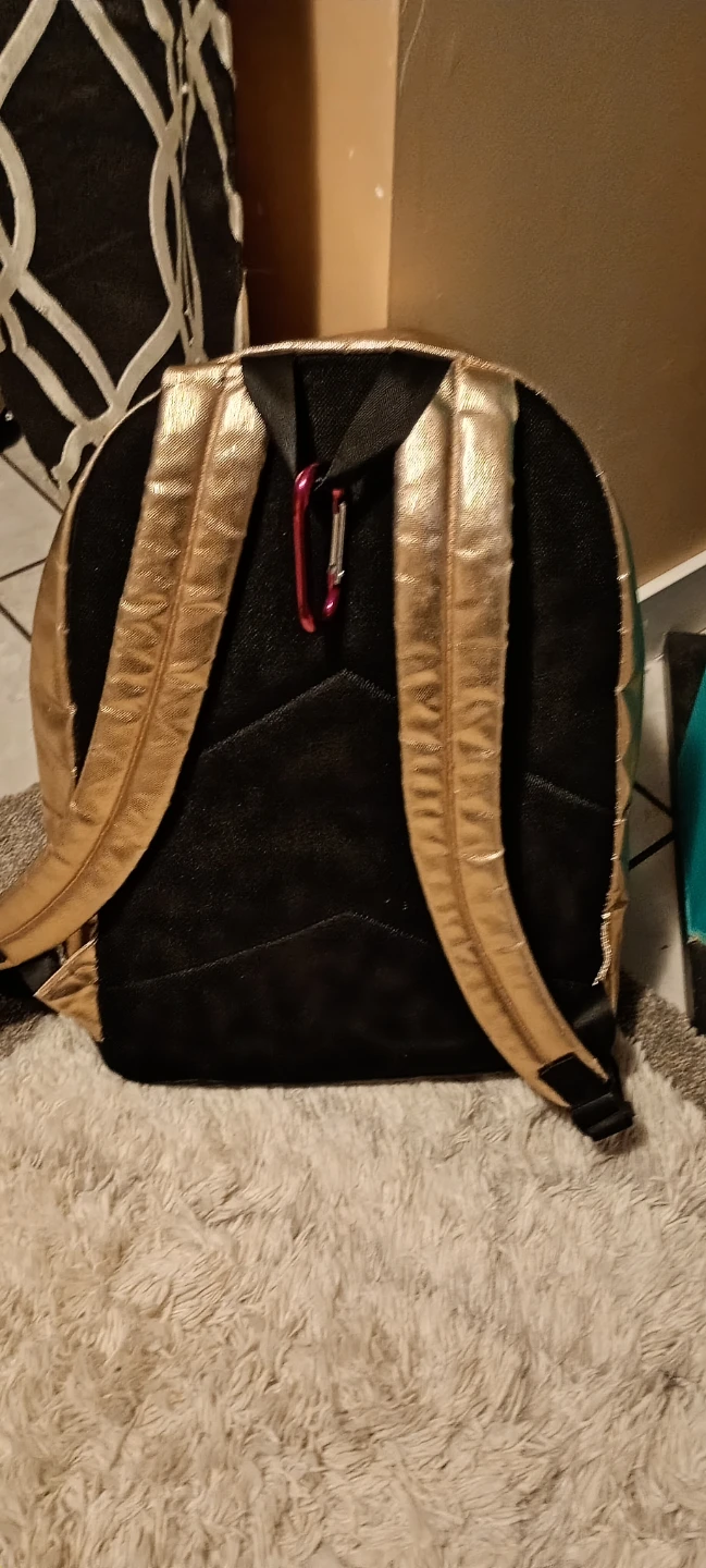 Converse All Star Gold Metallic Backpack - photo 5