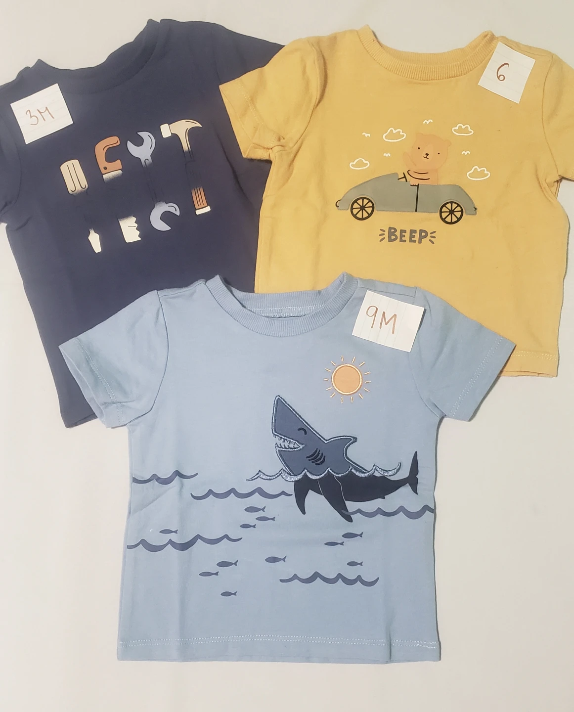Brand new Carter Baby Boys Tshirt Each $5