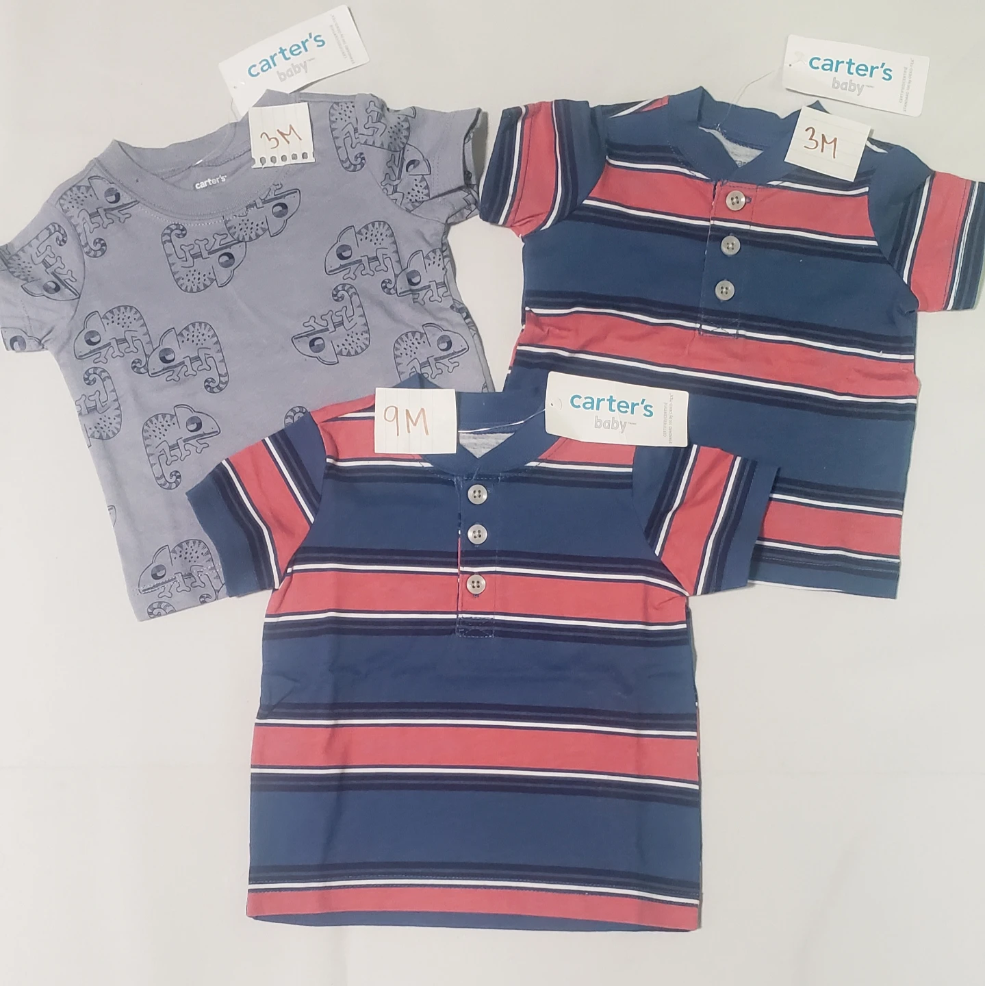Brand new Carter Baby Boys Tshirt Each $5 - photo 3