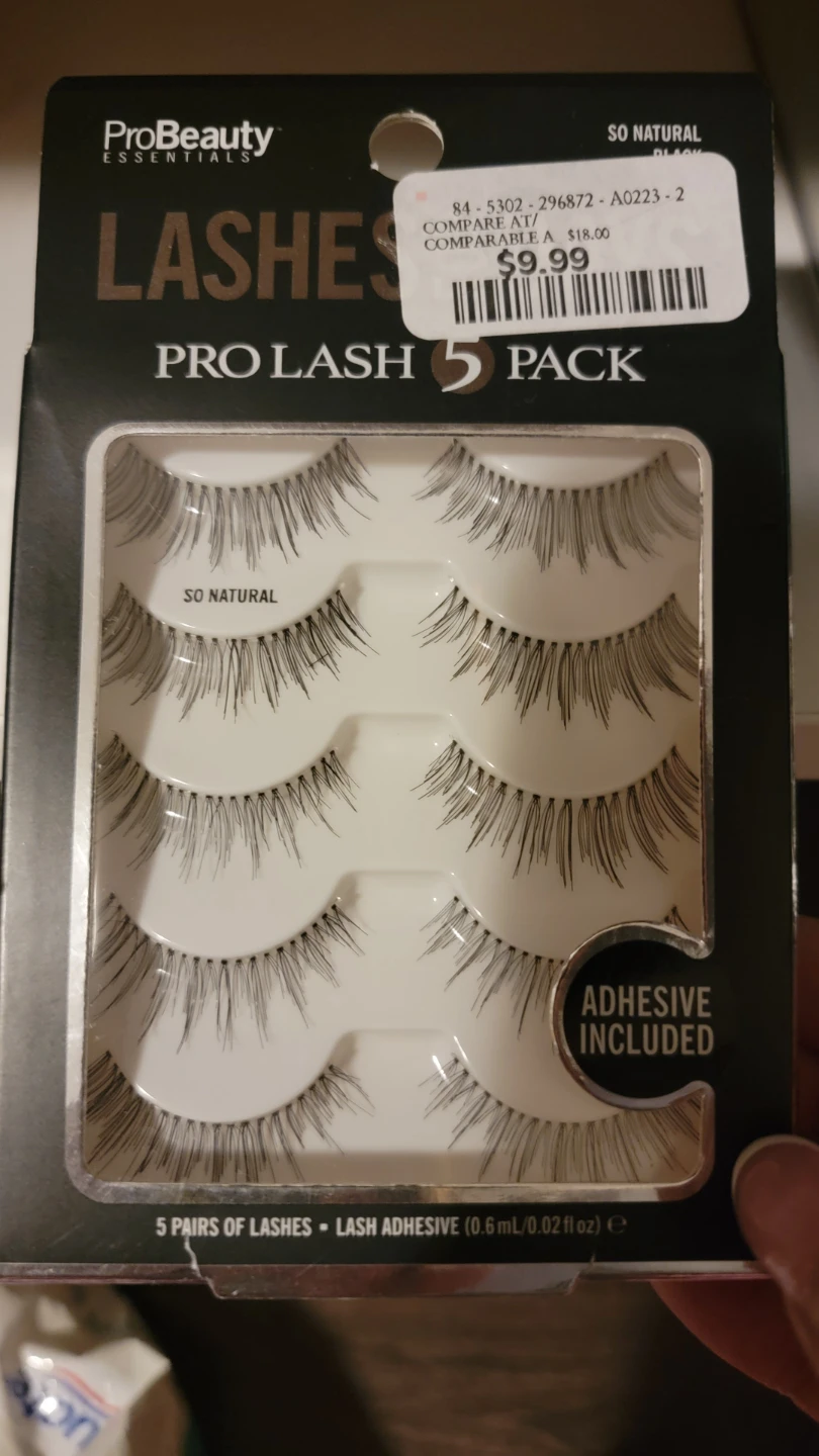 ProBeauty Essentials Pro Lash 5 Pack