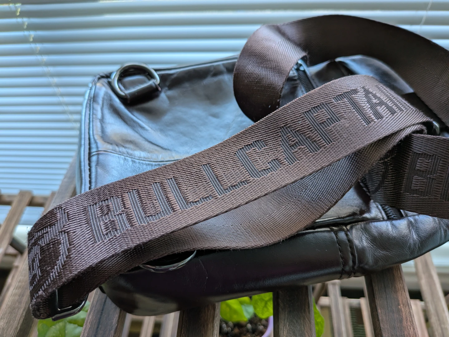 Bullcaptain Brown Leather Crossbody Bag - photo 5