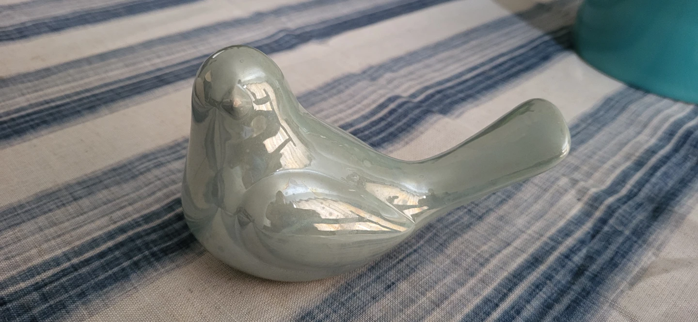 Glass Bird Figurine