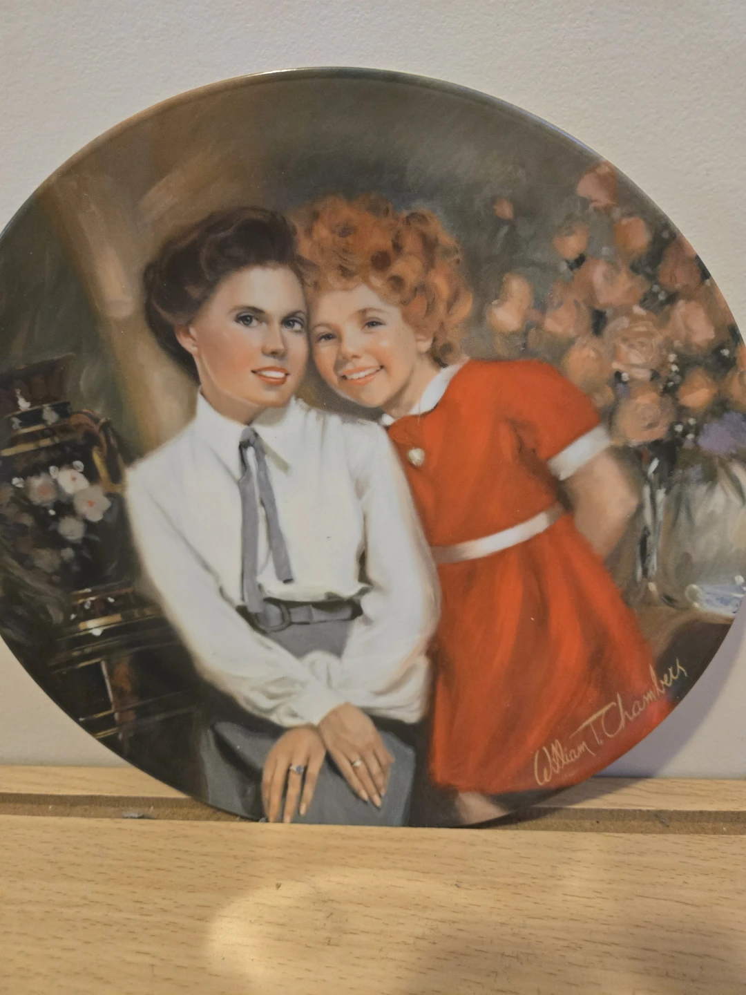 The Annie Collector's Plate Series "Annie and Grace" by Knowles