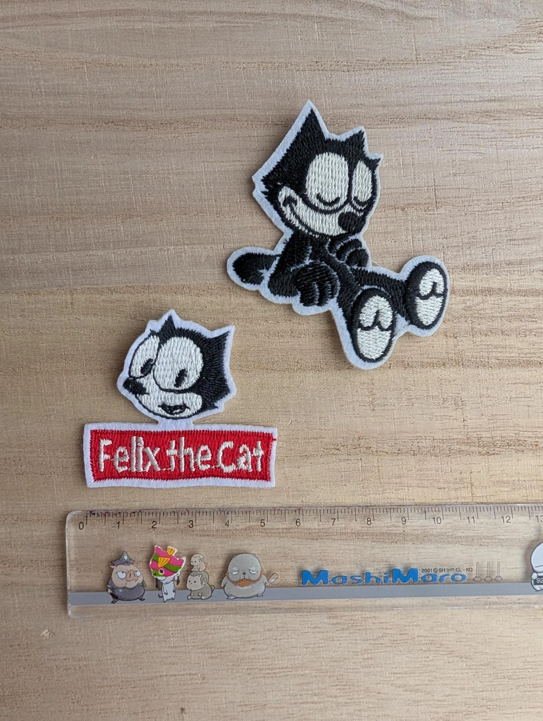 A set of Felix the Cat Embroidered Patches Set - photo 3