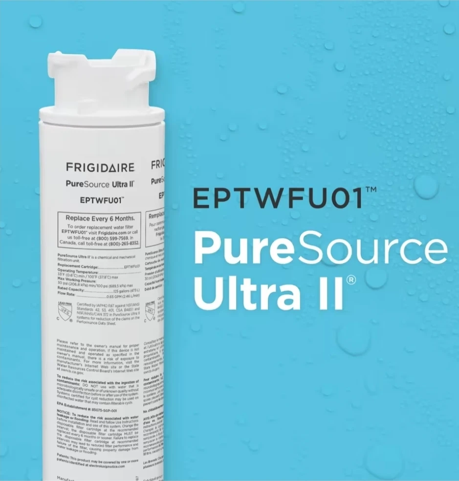 Frigidaire PureSource Ultra® II Water and Ice Filter EPTWFU01 - photo 4