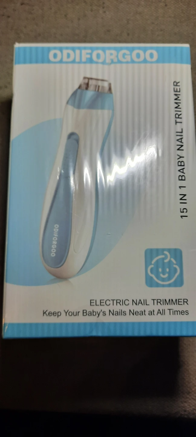Sealed ODIFORGOO Electric Baby Nail Trimmer Kit 🥕 - photo 2