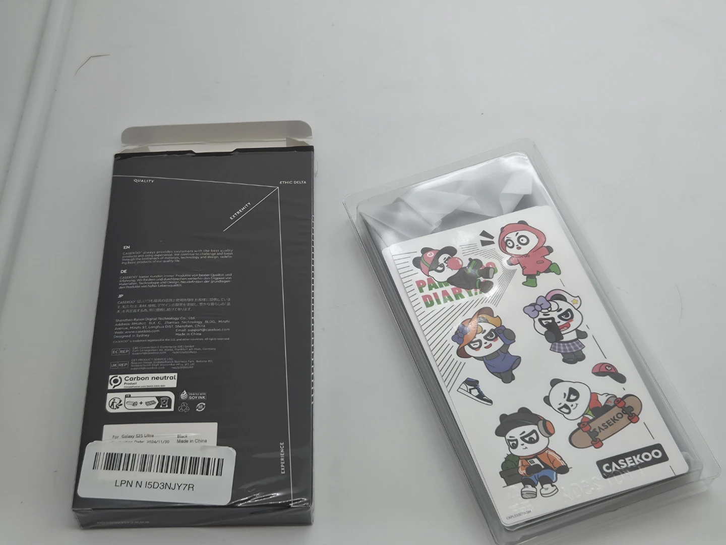 CASEKOO Phone Case for Galaxy S25 Ultra - Black - photo 3