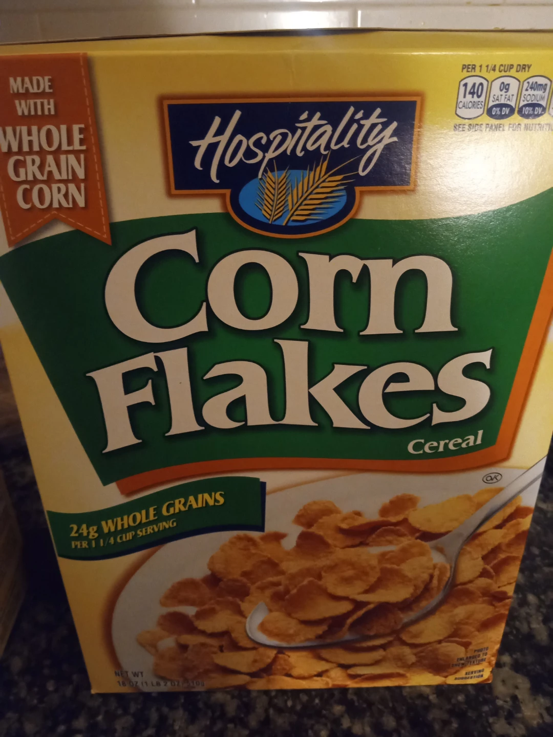 Hospitality Corn Flakes Cereal / Toasted Oats🧡