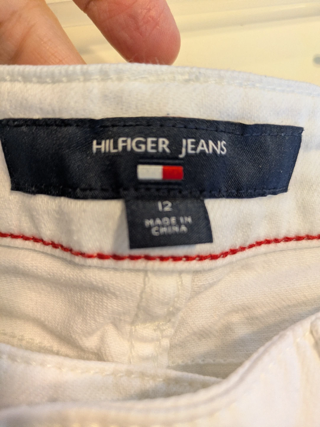 Tommy Hilfiger Jeans White Wide Leg Size 12 - photo 2