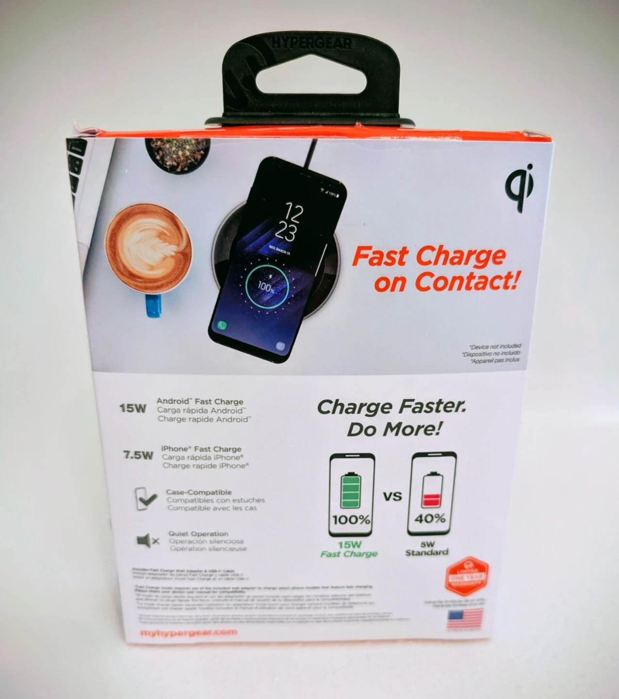 HyperGear 15W Fast Charge Wireless Charging Pad