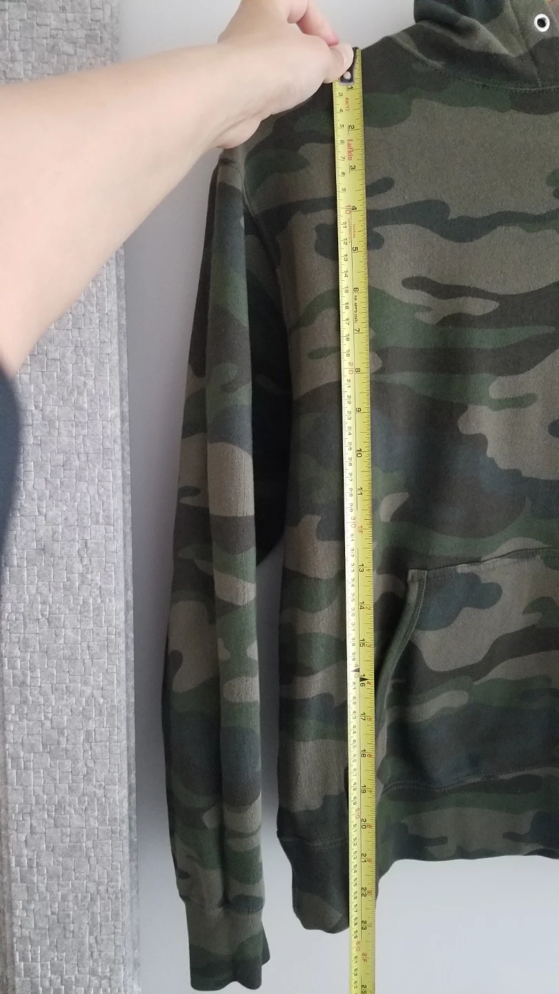 Camouflage Hoodie Size Small ❗ GOT SHRUNK AFTER WASH - photo 5