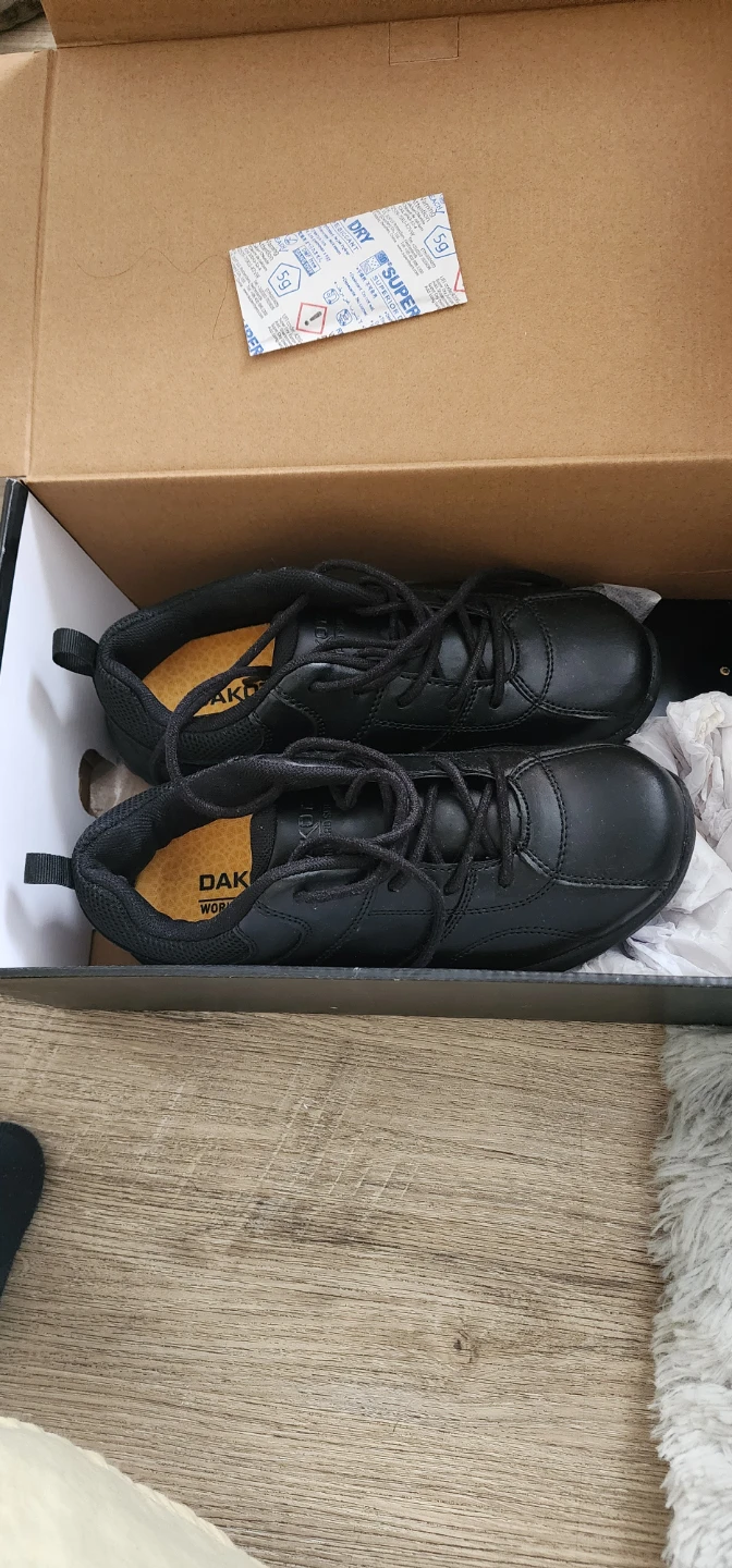 Dakota Work Shoes - Black