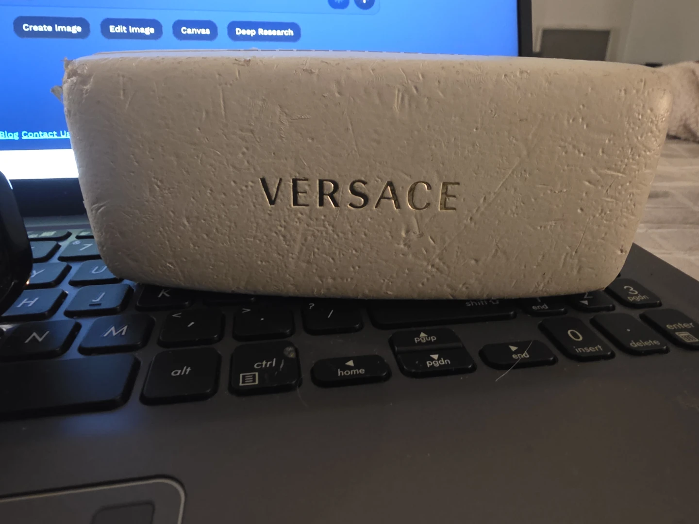 Versace Sunglasses with Rhinestone Detail - photo 4