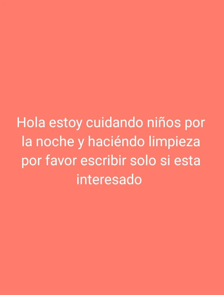 Cuidado de niños