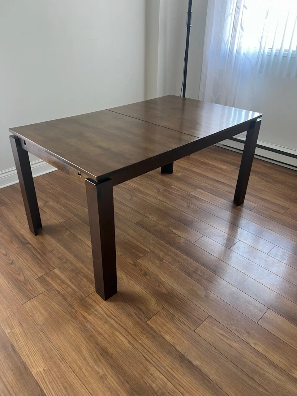 Dark Wood Dining Table