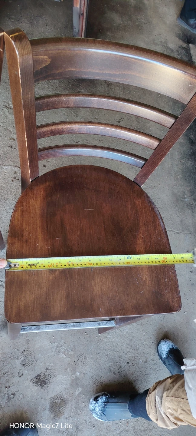 Wooden Bar Stools (Set of 18) with complementary tables - photo 5