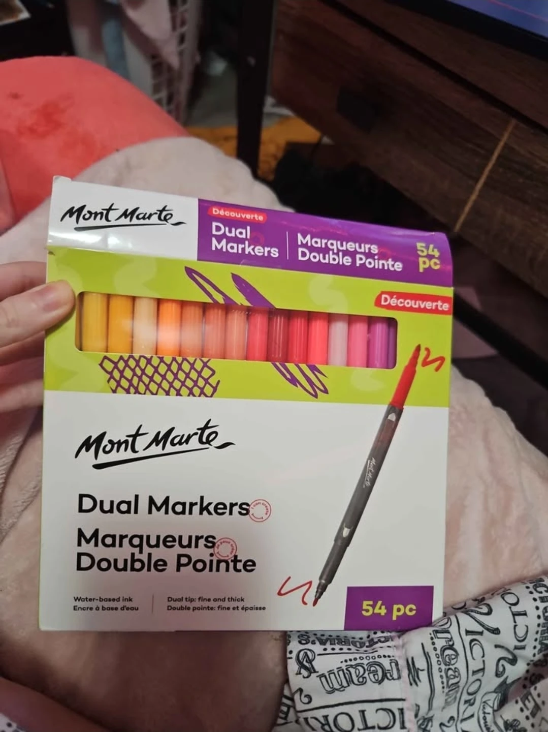 54 Color Dual Tip Markers – Used Once