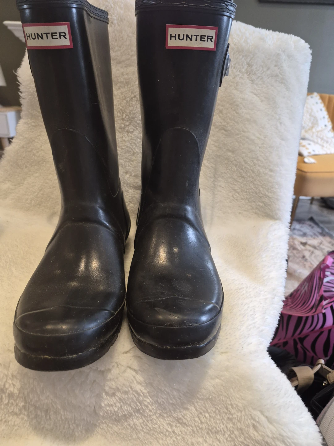 Hunter Women's Black Rubber Boots - photo 2