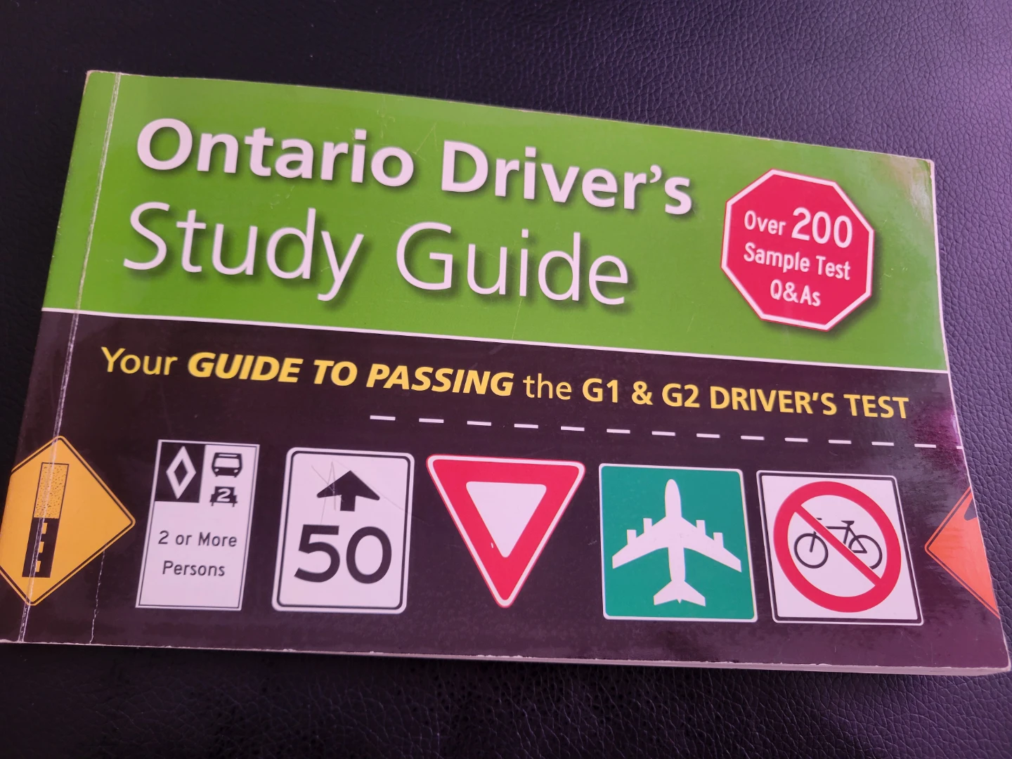 Ontario Driver's Study Guide for G1 & G2 Tests