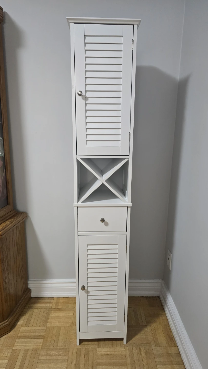 White Cabinet for Sale – Great Condition