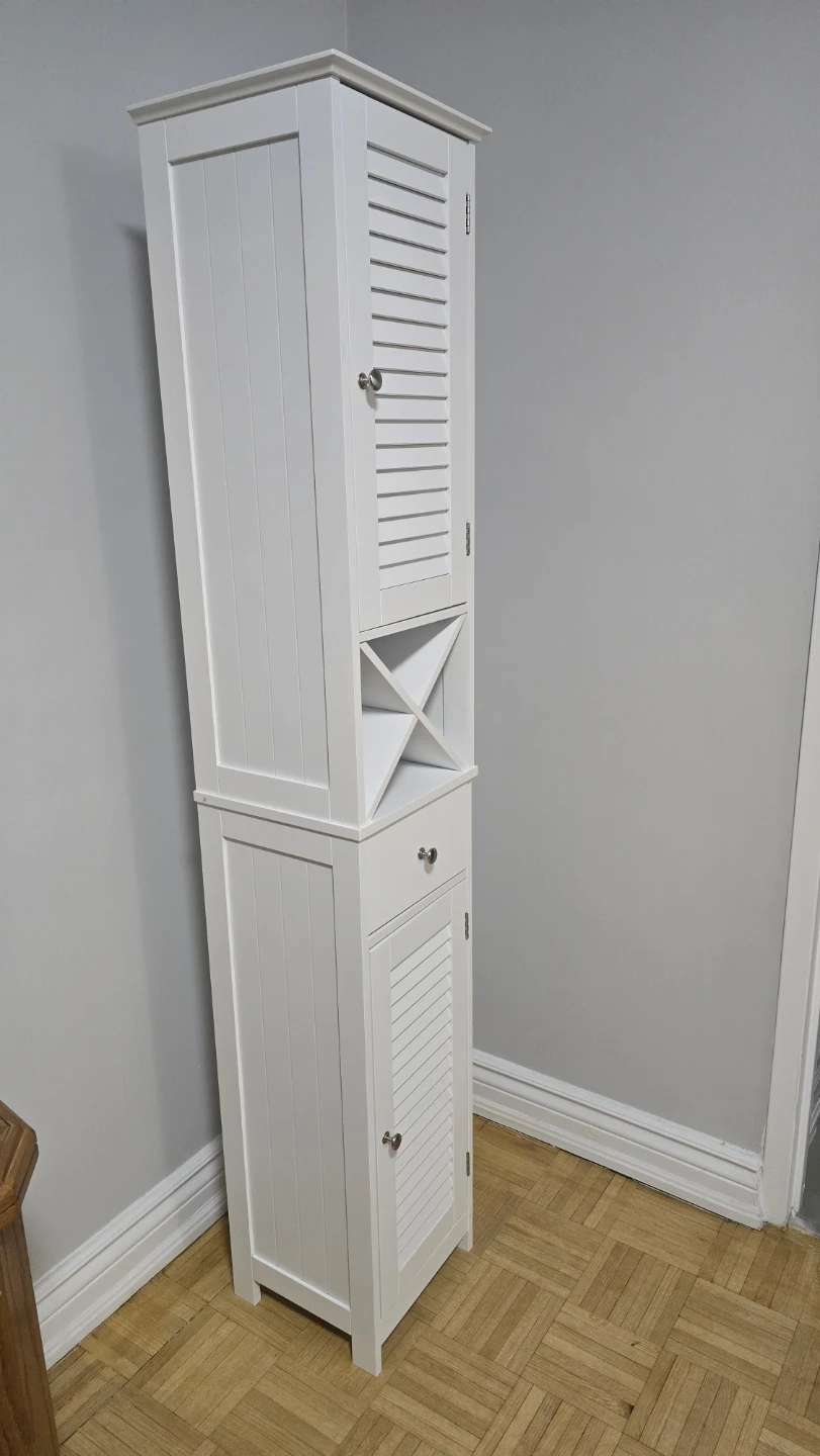 White Cabinet for Sale – Great Condition - photo 3