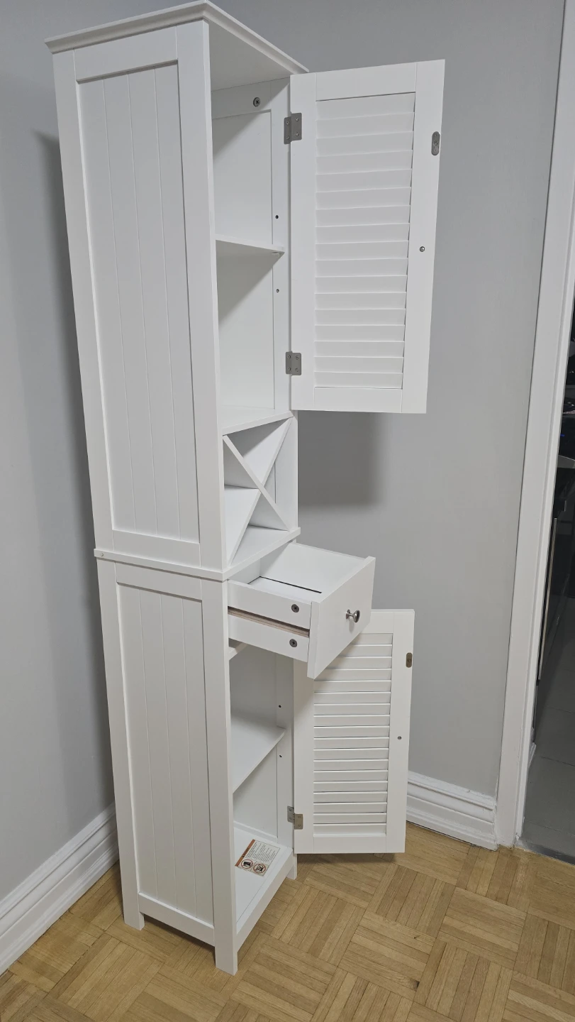 White Cabinet for Sale – Great Condition - photo 5