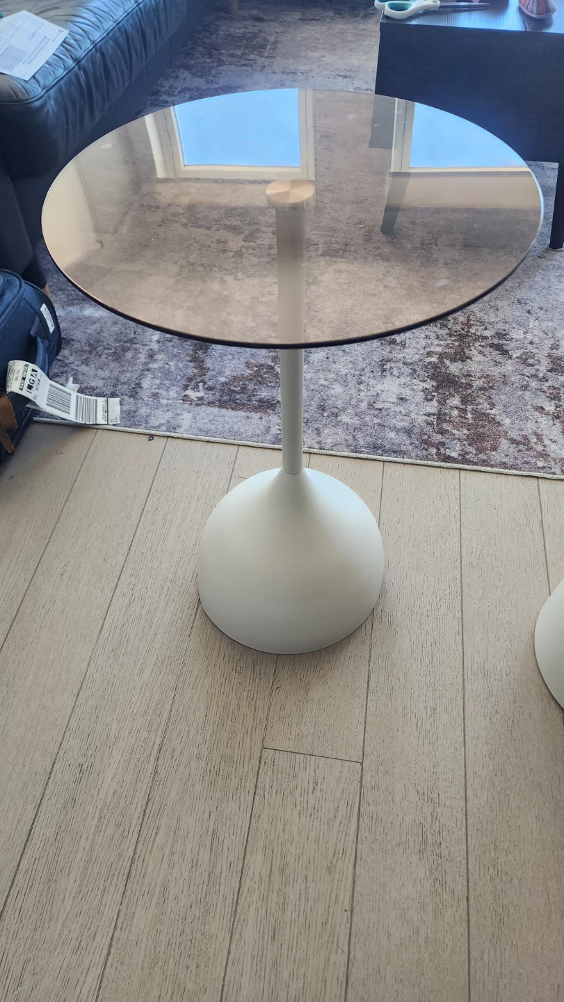 Round Glass drink tables - photo 3