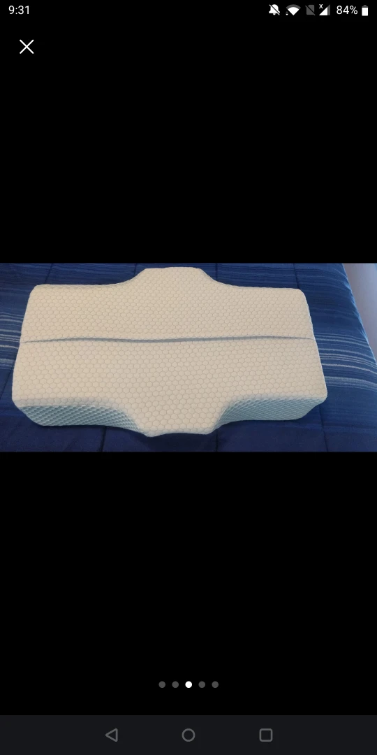 Memory Foam Cervical Neck Pillow - photo 3
