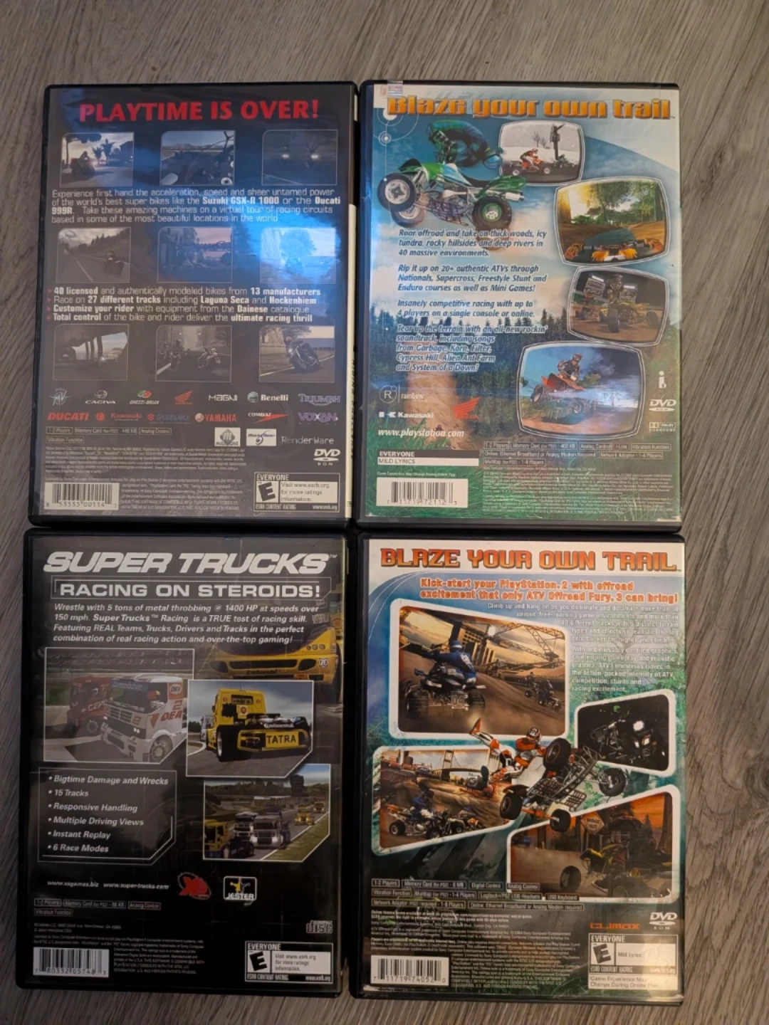 PlayStation 2 4 Game Bundle - photo 2