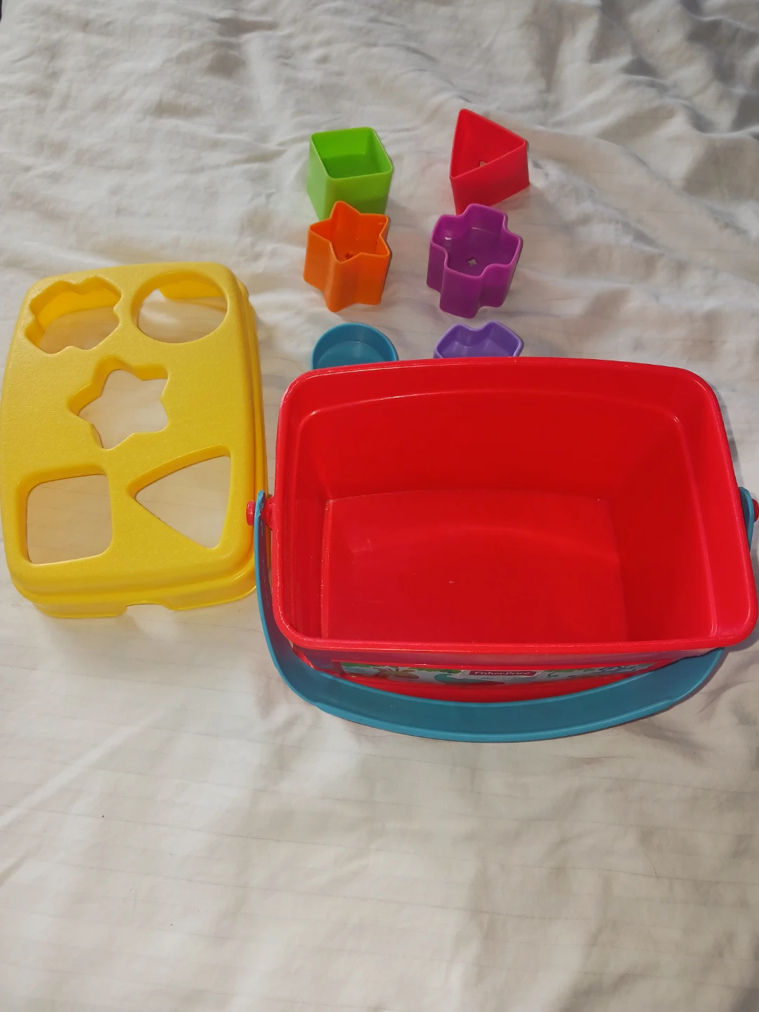 Fisher-Price Shape Sorter Bucket Toy