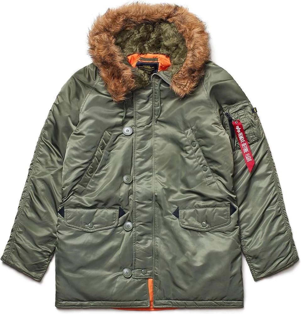 Alpha Industries Slim Fit N-3B Parka