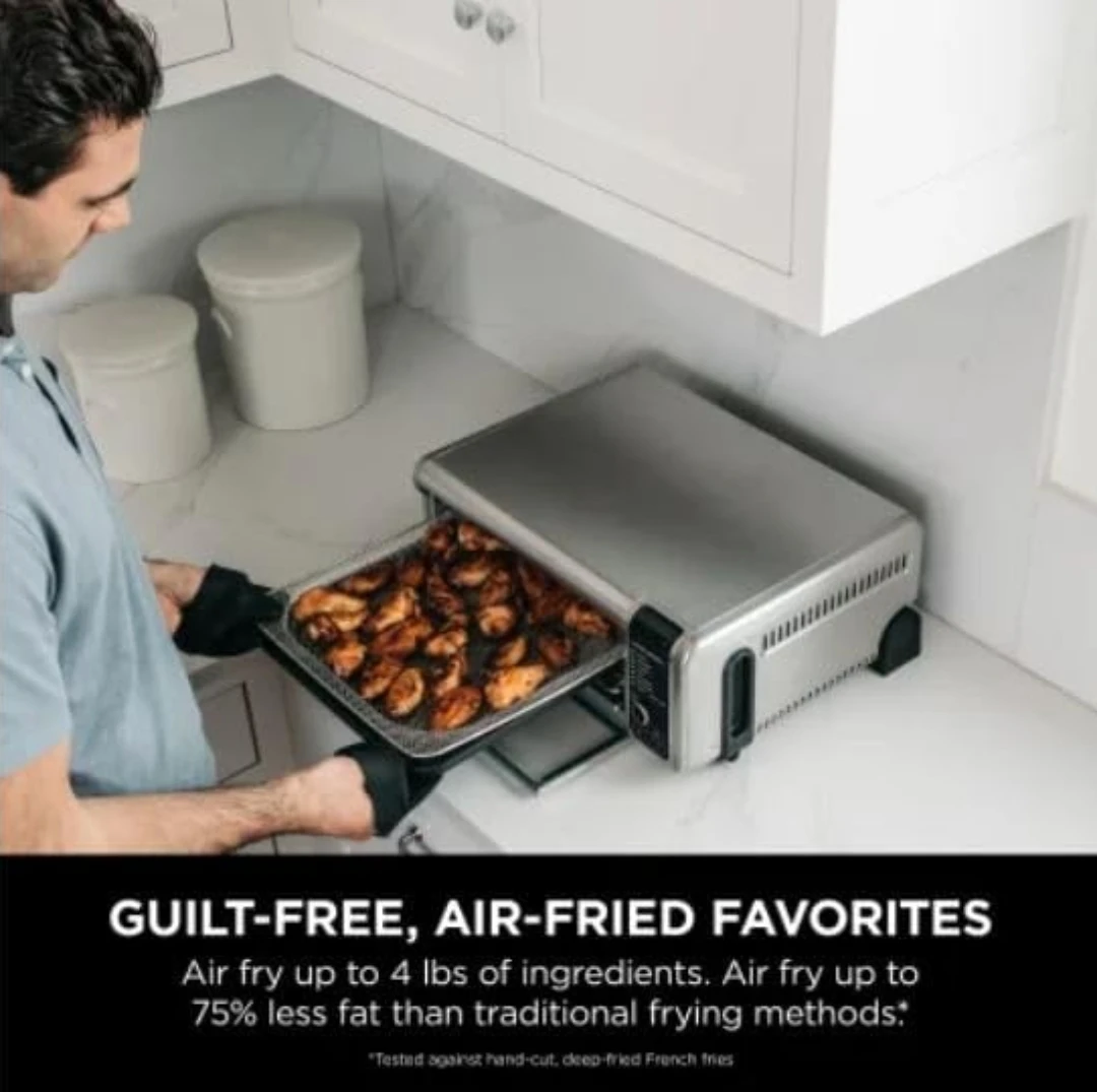 Ninja Foodi 8-in-1 Digital Air Fry Oven, Large Toaster Oven