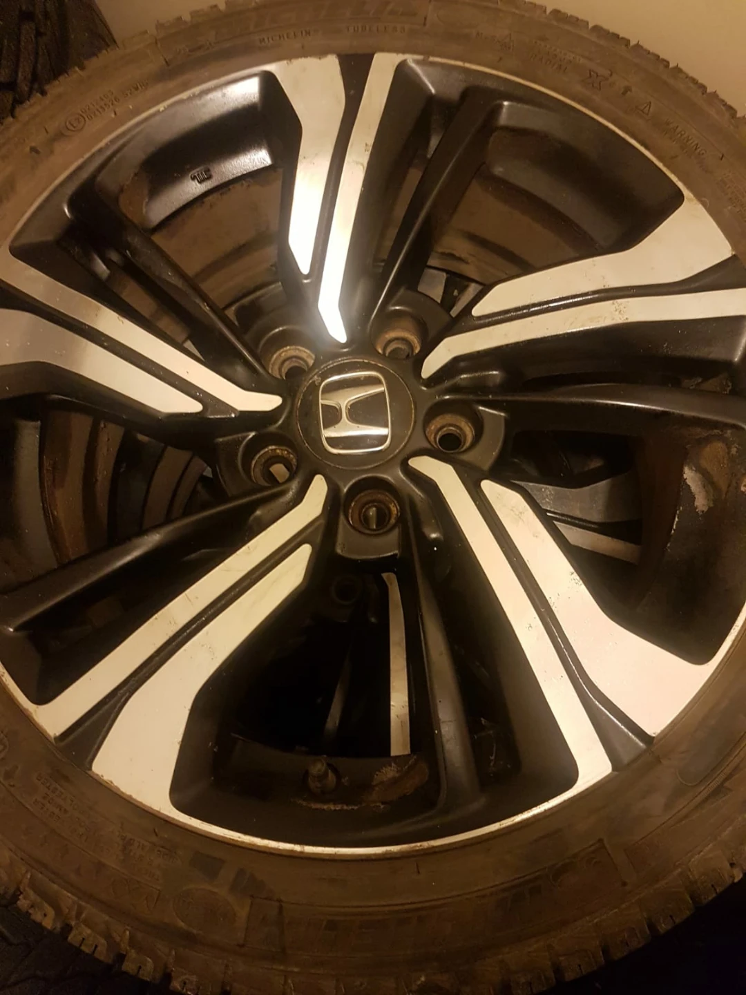 Honda Alloy Wheels with Michelin Tires