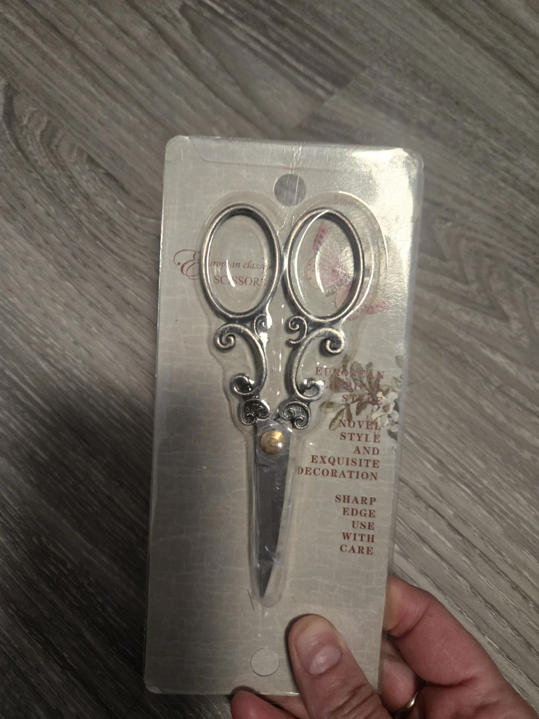 Decorative European Style Scissors