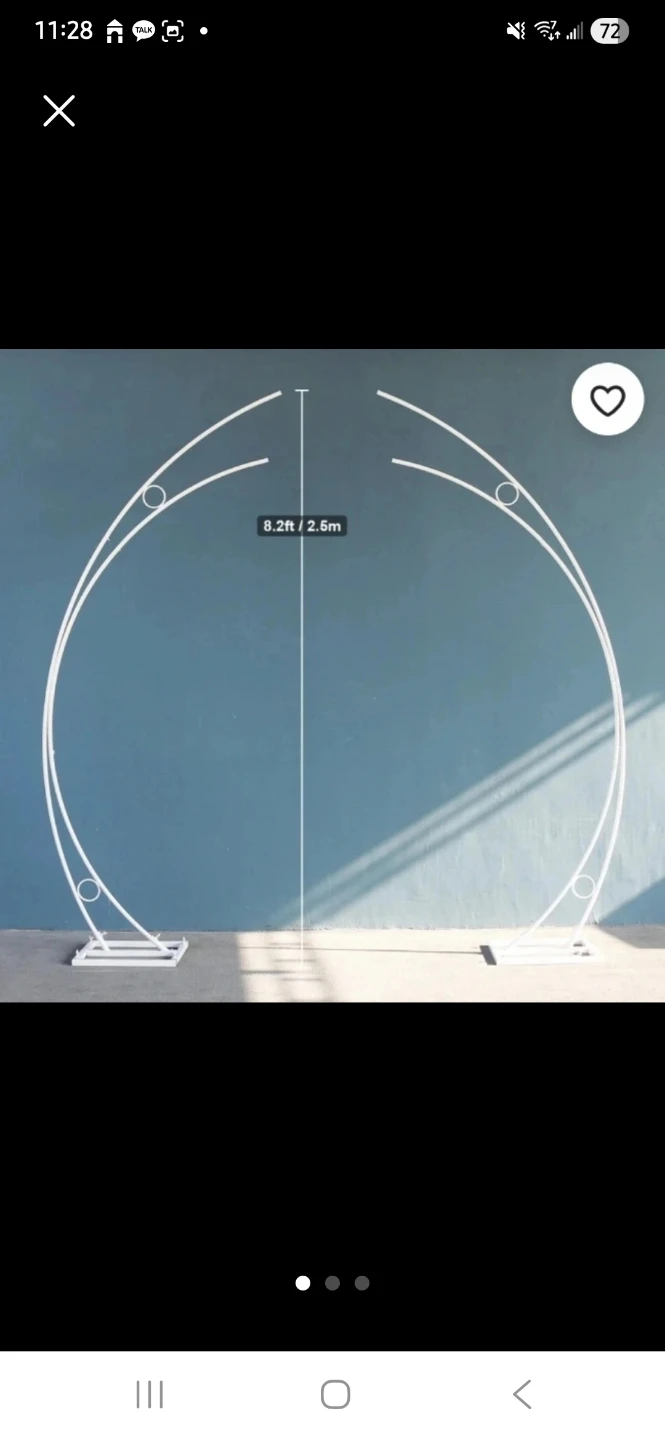 Wedding Arch Backdrop Stand - photo 3