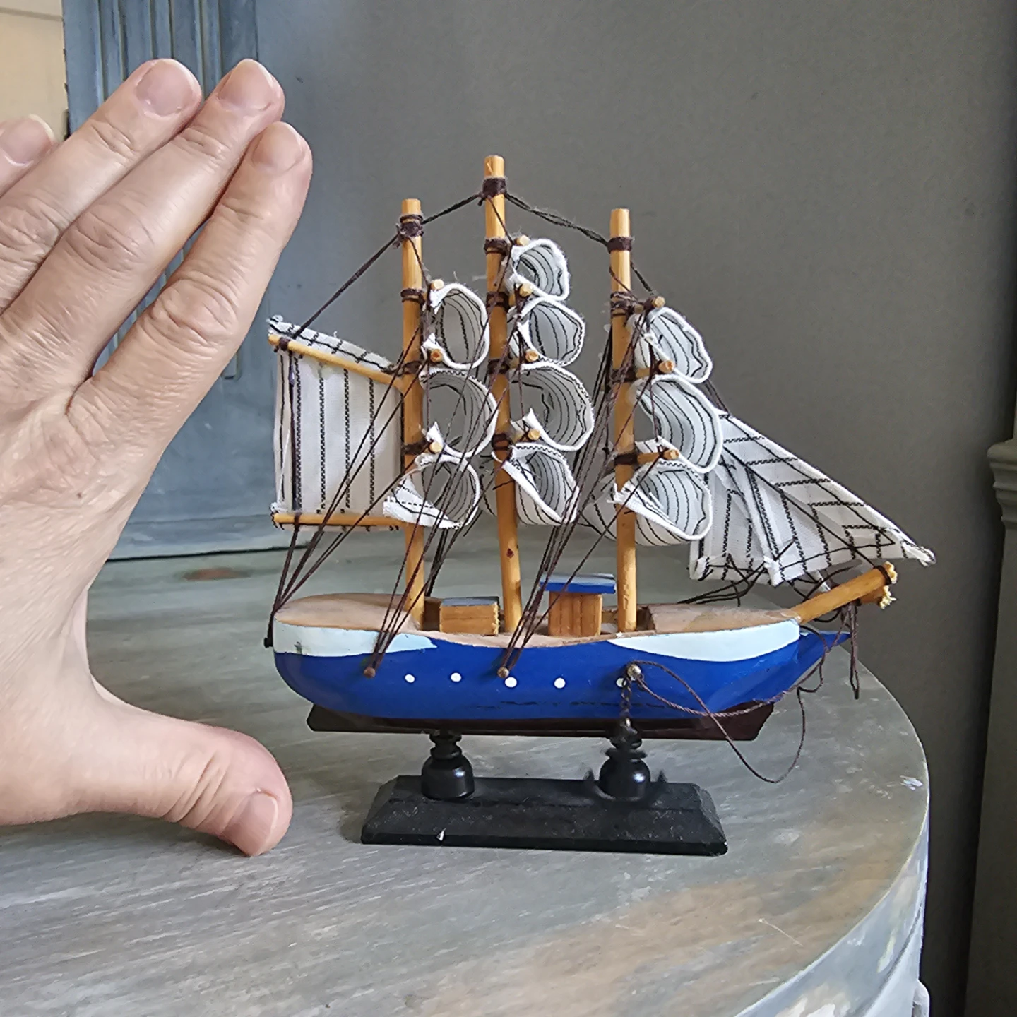 Wooden Sailboat Model - "Confection" - photo 3