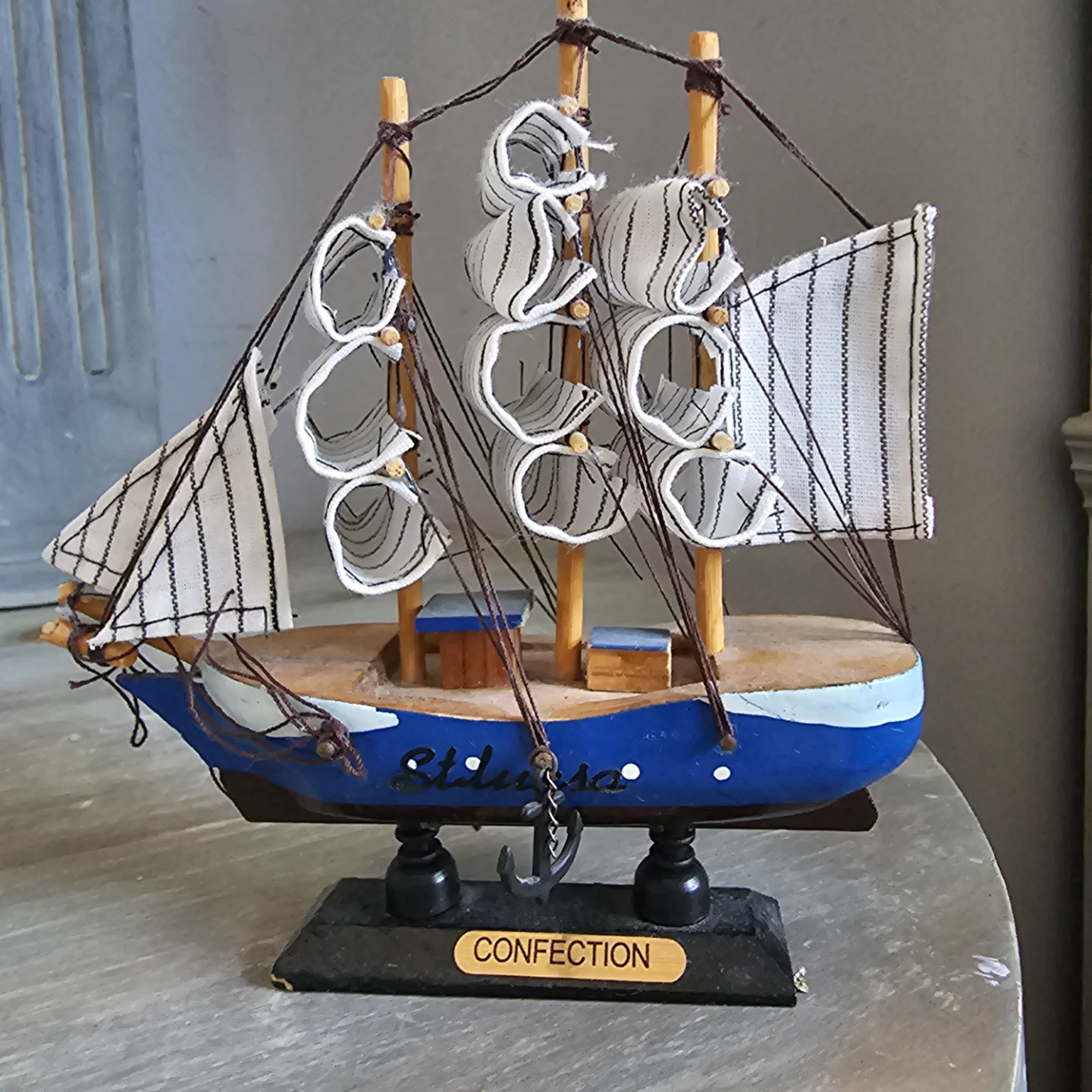 Wooden Sailboat Model - "Confection" - photo 5
