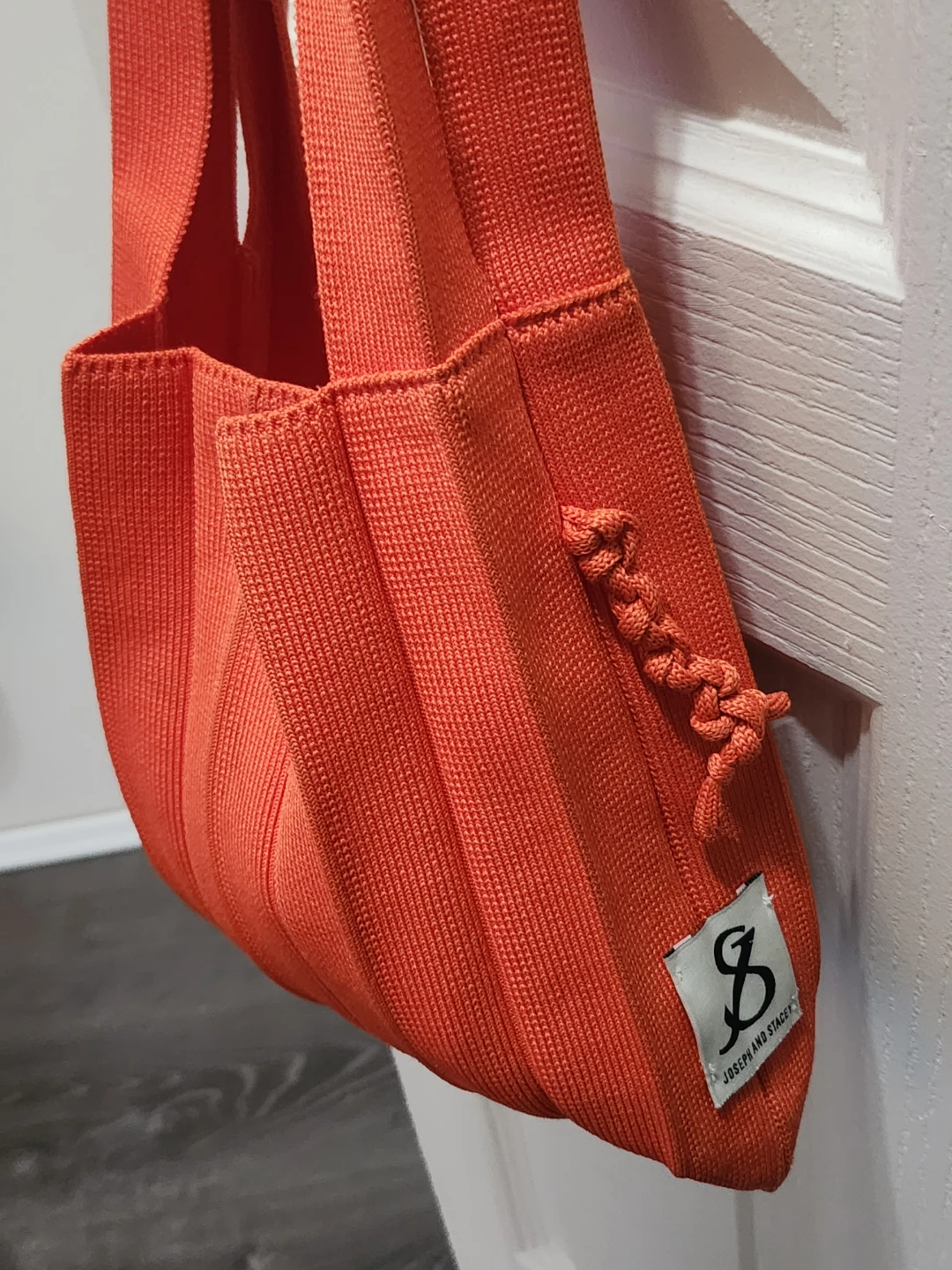 Joseph & Stacey Knit Bag - Orange - photo 2